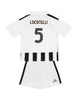 Juventus Manuel Locatelli #5 Domácí dres pro děti 2026-27 Krátký Rukáv (+ trenýrky)